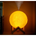 Настольный светильник Magic 3D Moon Light Луна 12 см с увлажнителем воздуха Белый