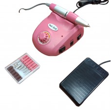 Фрезер для маникюра и педикюра Nail Polisher HC-601, 30000 об/мин, фрезер для ногтей Розовый