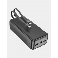 Внешний аккумулятор Power bank HOCO J118B Speed ​​energy 30000mAh батарея Чёрный