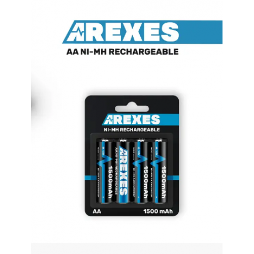 Аккумулятор АА Arexes (1500mAh) 1.2v (NI-MH) пальчик