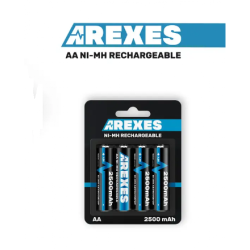 Аккумулятор АА Arexes (2500mAh) 1.2v (NI-MH) пальчик