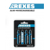 Аккумулятор АА Arexes (3000mAh) 1.2v (NI-MH) пальчик