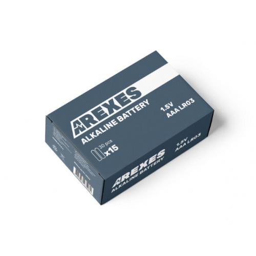 Батарейка Arexes LR03/AAA 1.5v алкалиновая (60шт в упаковке) Оригинал