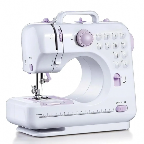 Швейна машинка Sewing Machine с адаптером 220В и педалью Yasm 505 12 в 1