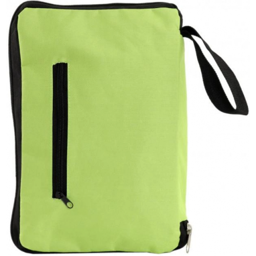 Универсальная складная портативная тележка-сумка для покупок на колесиках Зеленая