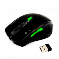 Беспроводная аккумуляторная мышь JEDEL W400 1600dpi мышка Чёрная