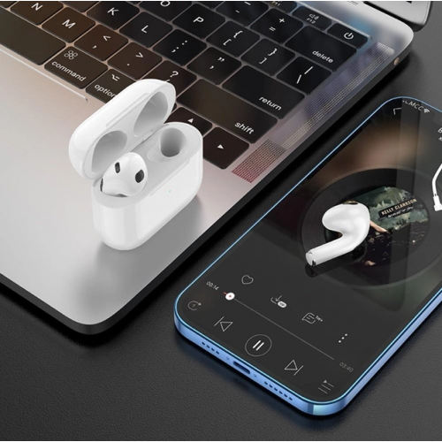 Беспроводные Bluetooth 5.3 наушники сенсорные TWS HOCO EW43 True wireless stereo headset Белые