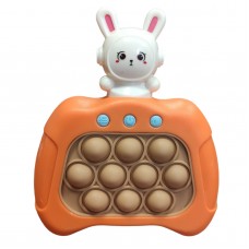 Игрушка антистресс детская игрушка головоломка зайчик Quick Pop It Baby Bunny, на батарейках консоль