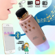 Караоке микрофон + портативная беспроводная колонка 2 в 1 Bluetooth Wster WS-2011 Розовый