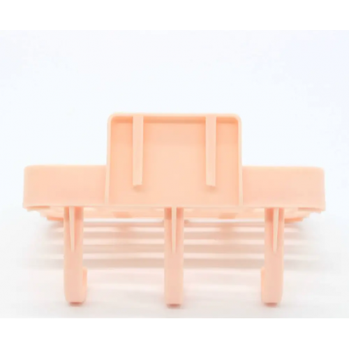Настенная полка для ванной на самоклеящейся основе навесная 12х8х2см, Розовая