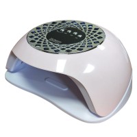 LED UV лед уф лампа Sun YC 57B для наращивания ногтей, гель лак Розовая