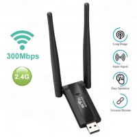 USB ретранслятор усилитель WiFi сигнала на 2 антены