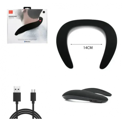 Беспроводная Bluetooth колонка SOUND GEAR neck-mounted, speakerphone, радио