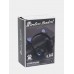 Беспроводные наушники с кошачьими ушками и RGB подсветкой FM радио, micro SD Cat MZ-023 Чёрные