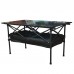 Складной походный стол, стол для кемпинга, рыбалки, легкий уличный стол, туристический стол для пикника 95*55*50 см