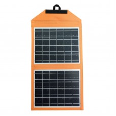 Солнечная панель трансформер GDTimes GD-ZD0610 10Вт зарядка от солнца Solar Panel на 1 USB