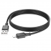 Кабель для телефона USB to Lightning Apple iPhone HOCO X101 100см 2,4A Черный