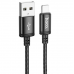 Кабель для телефона USB to Lightning Apple iPhone HOCO X89 100см 2,4A Черный