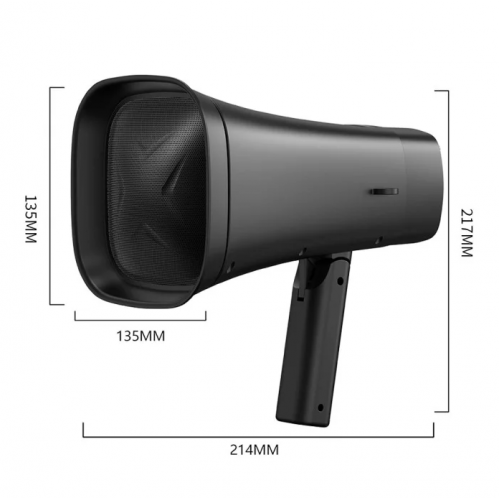 Мегафон на солнечной батарее Bluetooth DV-680 с записью звука Громкоговоритель