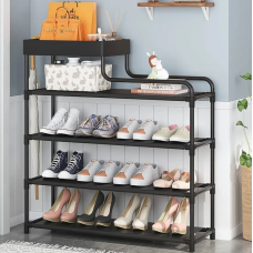 Полка для обуви Multifunctional Storage Shoe Rack 5 полок двухсторонняя