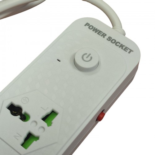 Сетевой удлинитель фильтр Power Socket J02 на 4 розетки + 3 USB 3.4A и 1 Type-C Белый