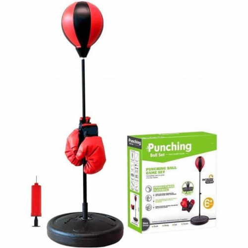 Боксерский набор Punching Ball Set со стойкой 105 см, груша, перчатки, насос