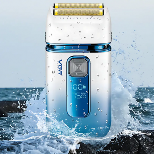 Бритва Шейвер VGR V-362 для сухого и влажного бритья Электробритва для лица