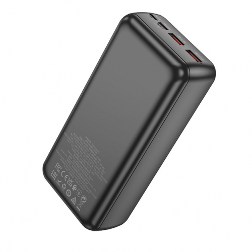 Внешний аккумулятор Power bank BOROFONE B38B 30000mAh PD22,5W+быстрая зарядка батарея зарядка Черный