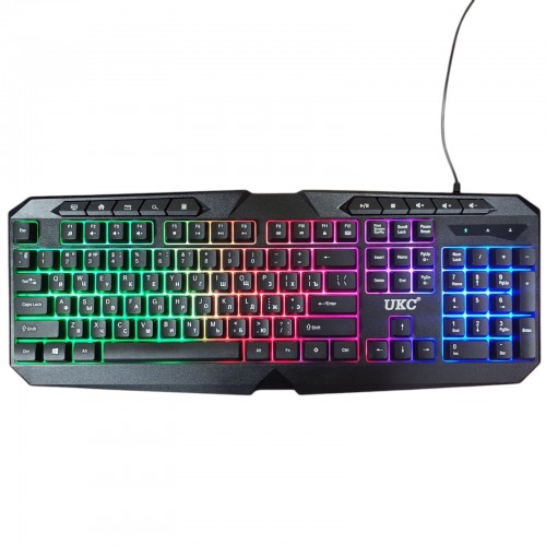 Комплект клавиатуры и мыши с RGB подсветкой UKC 9541 от USB