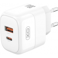 Сетевое зарядное устройство XO L138 - 30W PD USB-C 18W QC USB-A быстрая зарядка