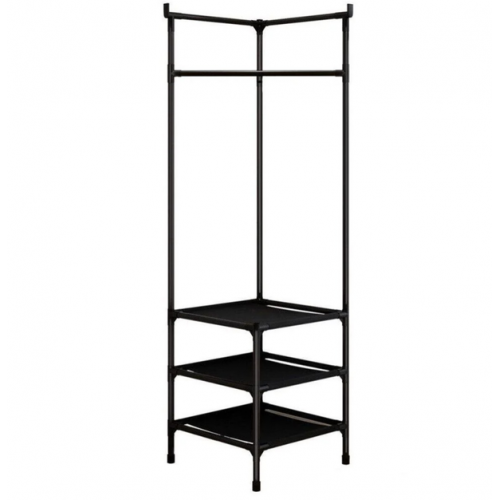 Угловая вешалка в прихожую с тремя полками 185 х 40 х 40 см Corner Coat Rack TM3-303