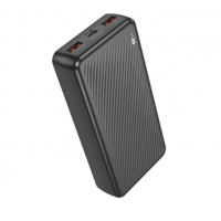 Внешний аккумулятор Power bank Borofone BJ56A Graceful PD20W+QC3.0 20000mAh батарея зарядка Чёрный