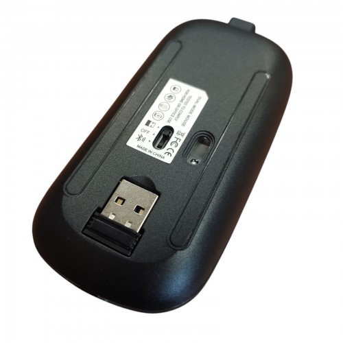 Беспроводная аккумуляторная клавиатура с мышкой, Bluetooth, USB, BT ZYG-806 Комплект