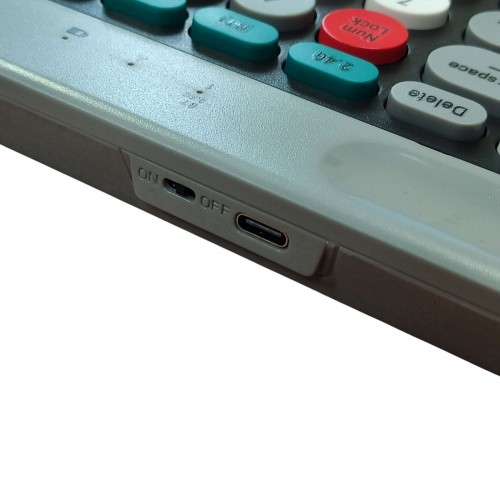 Беспроводная аккумуляторная клавиатура с мышкой, Bluetooth, USB, BT ZYG-806 Комплект