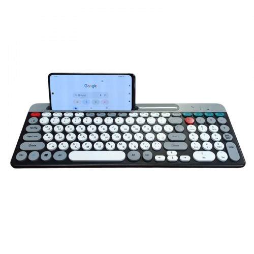 Беспроводная аккумуляторная клавиатура с мышкой, Bluetooth, USB, BT ZYG-806 Комплект