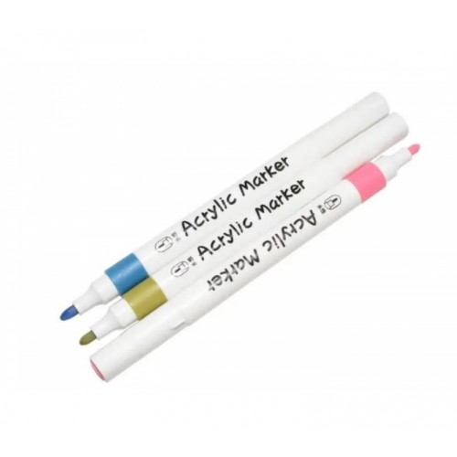 Набор акриловых маркеров 60 штук на водной основе в кейсе Acrylic Marker Y 04