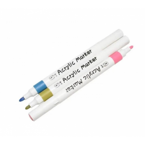 Набор акриловых маркеров 80 штук на водной основе в кейсе Acrylic Marker Y 04