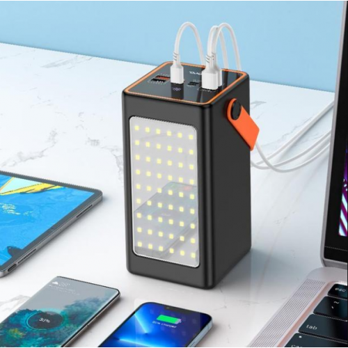 Внешний аккумулятор Power bank HOCO J107 90000mAh PD22,5W + быстрая зарядка батарея зарядка Черный