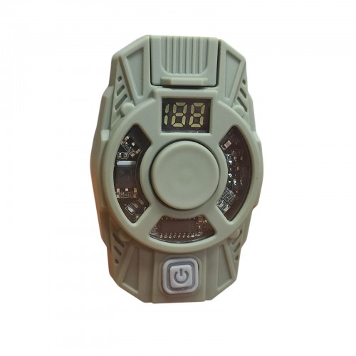 Электроимпульсная зажигалка D73-1-COB дуговая usb зажигалка с фонариком в кейсе Хаки