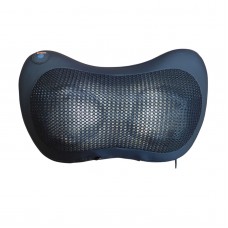 Массажер, массажная подушка для дома и машины Massage pillow CHM-8028 (8 роликов) Черный