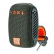 Портативная Bluetooth колонка TG392 5W с велокреплением радио Темно-зеленая