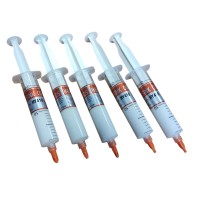 Термопаста белая - шприц большой HY410 12 мл Комплект 5 штук