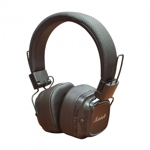 Беспроводные накладные наушники Marshall Major 4 Bluetooth, разъемом AUX Type-C Тёмно-коричневый Беспроводные накладные наушники Marshall Major 4 Bluetooth, разъемом AUX Type-C Тёмно-коричневый