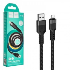 Кабель HOCO U110  Lightning 2,4A1,2m Черный