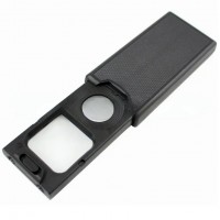 Лупа выдвижная 5x/45x с LED-подсветкой и UV-лампой MG9582