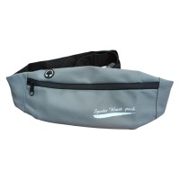 Спортивная сумка для бега Sport bag Бананка для пробежек Беговая поясная сумка Серая