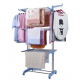 Сушарка для білизни трирівнева універсальна GARMENT сушарка для речей на колесах складна