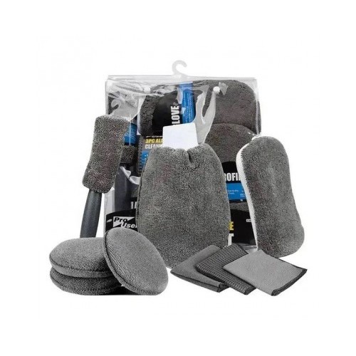 Набор полотенец из микрофибры 9 в 1 для мытья автомобиля Набор полотенец из микрофибры 9 в 1 для мытья автомобиля