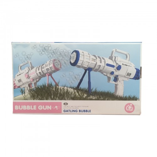 Базука с мыльными пузырями Bazooka Bubble Gun Розовый