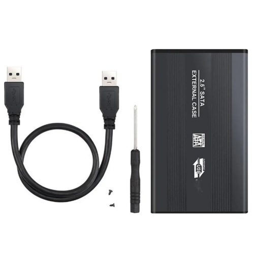 Внешний карман USB для жесткого диска 2,5'' SATA HDD, A16 / Переносной корпус для жесткого диска
